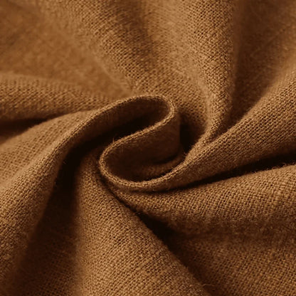 Calça de Linho Masculina Café Soffisticata