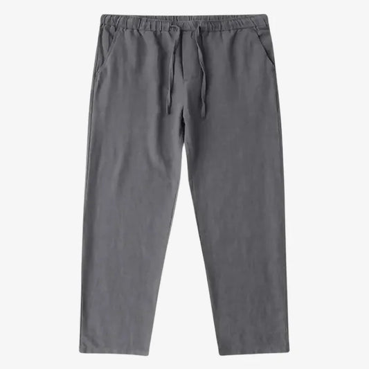 Calça de linho Masculina Cinza 0