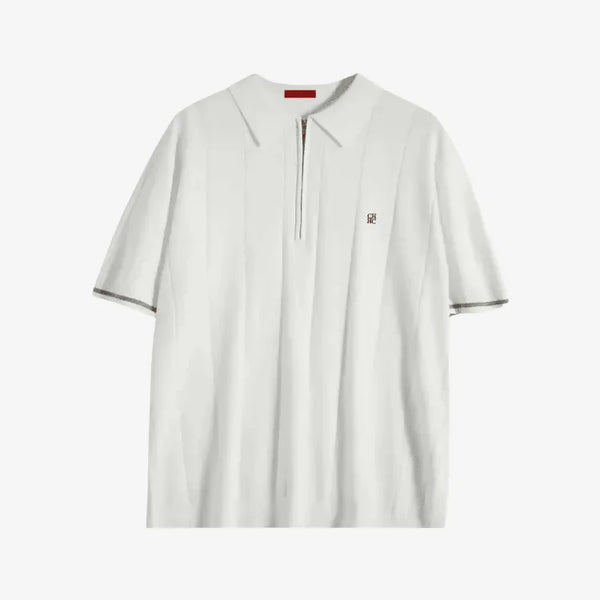 Camiseta Polo Masculina Branca Soffisticata