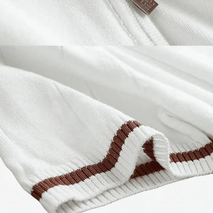 Camiseta Polo Masculina Branca Soffisticata