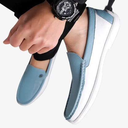 Mocassim Masculino Soffisticata Milano Azul