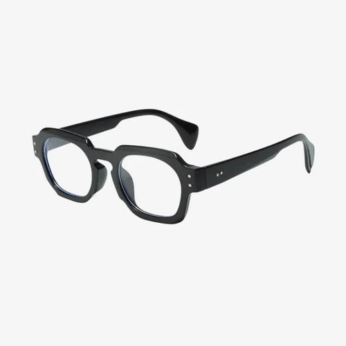 Óculos de Sol Masculino Black Transparent Soffisticata em fundo cinza