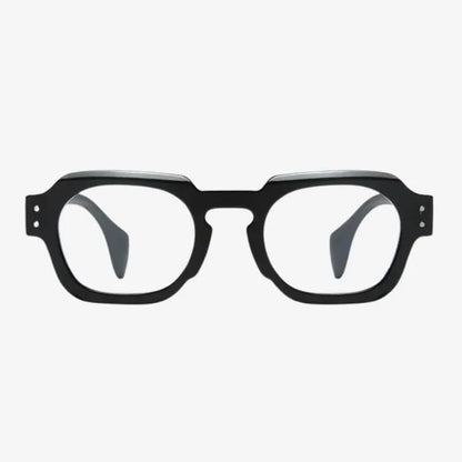 Óculos de Sol Masculino Black Transparent Soffisticata de frente em fundo branco 