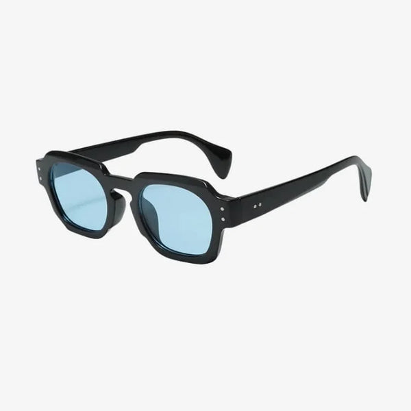 Óculos de Sol Masculino Preto Frame Azul Soffisticata