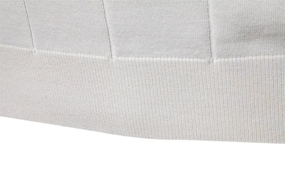 Camiseta Polo Masculina de Malha Branca