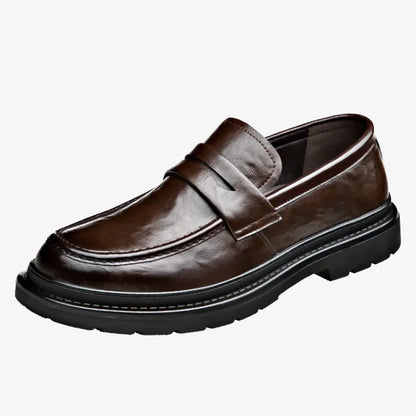 Sapato Loafer Masculino Marrom Soffisticata Penny Vintage