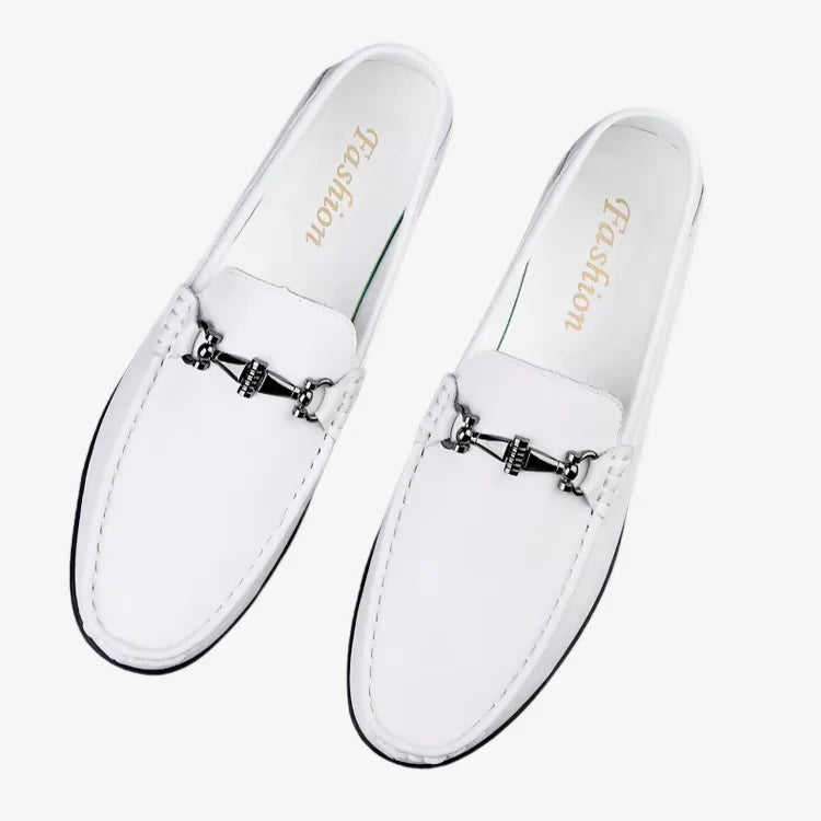 Sapato Mocassim Masculino Soffisticata Lerici Branco