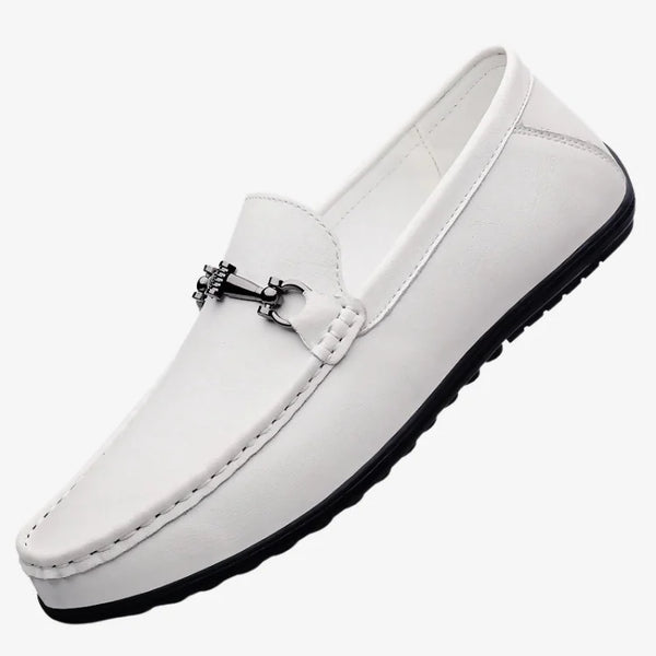 Sapato Mocassim Masculino Soffisticata Lerici Branco