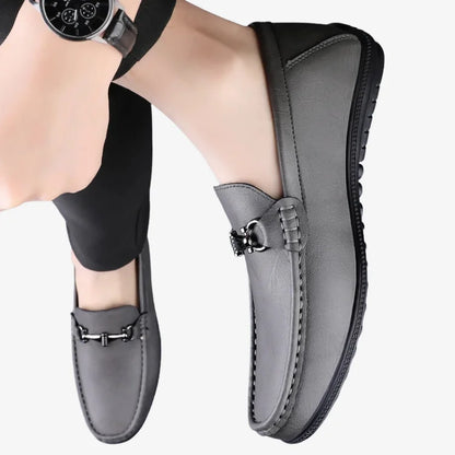 Sapato Mocassim Masculino Soffisticata Lerici Cinza