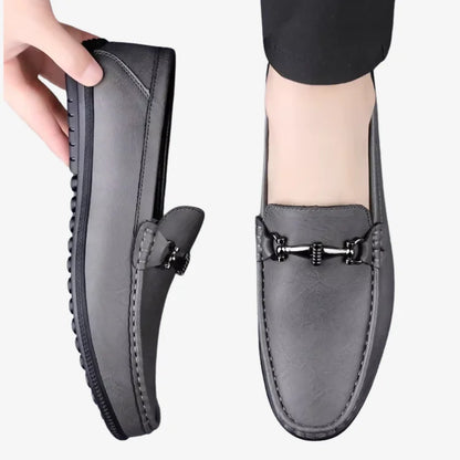 Sapato Mocassim Masculino Soffisticata Lerici Cinza