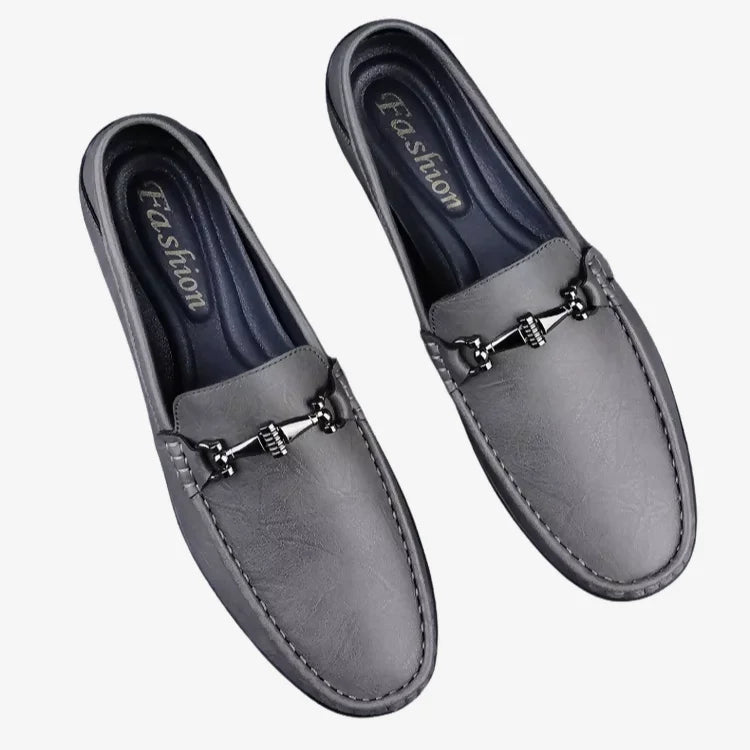 Sapato Mocassim Masculino Soffisticata Lerici Cinza