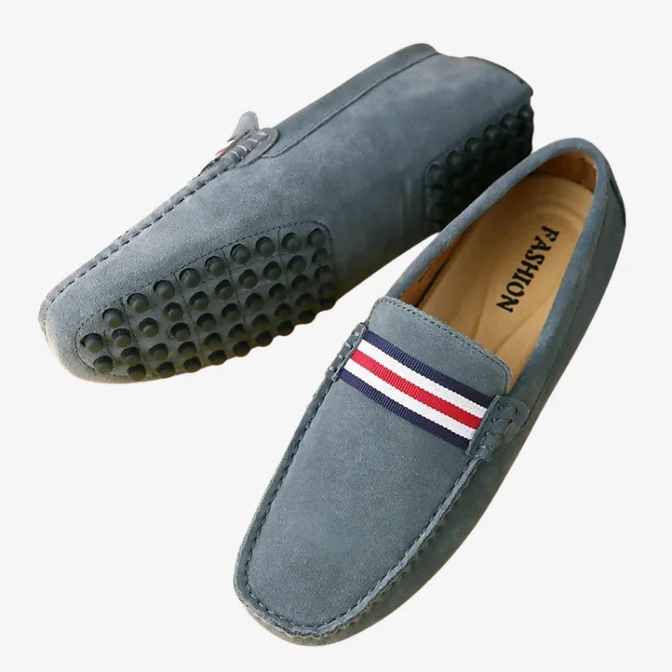 Sapato Mocassim Masculino Soffisticata Siena Cinza