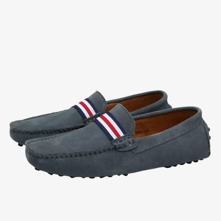 Sapato Mocassim Masculino Soffisticata Siena Cinza