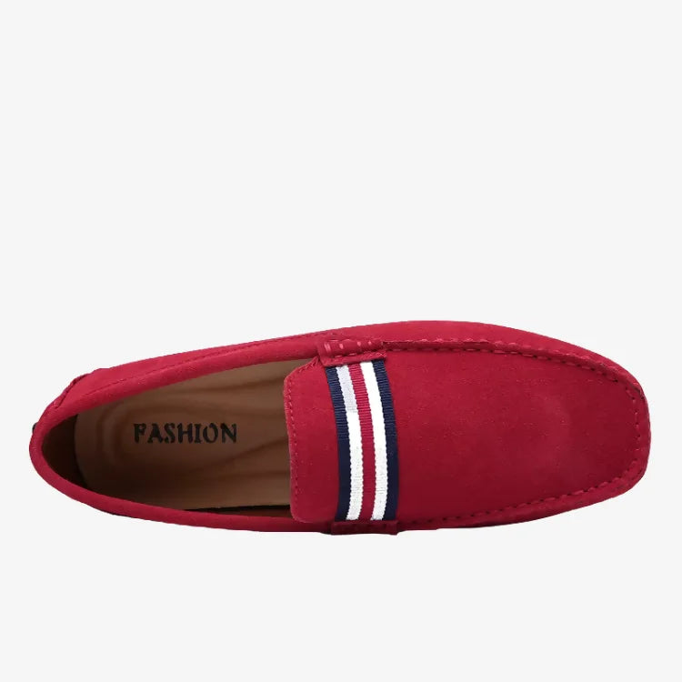 Sapato Mocassim Masculino Soffisticata Siena Vermelho