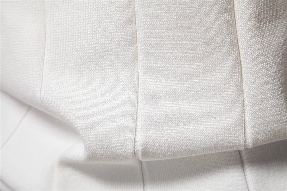 Camiseta Polo Masculina de Malha Branca