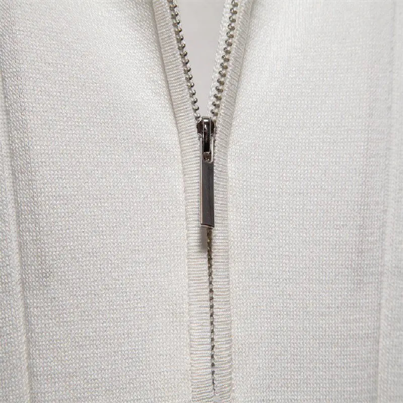 Camiseta Polo Masculina de Malha Branca