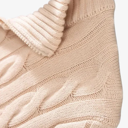 Suéter Masculino de Lã Bege Soffisticata