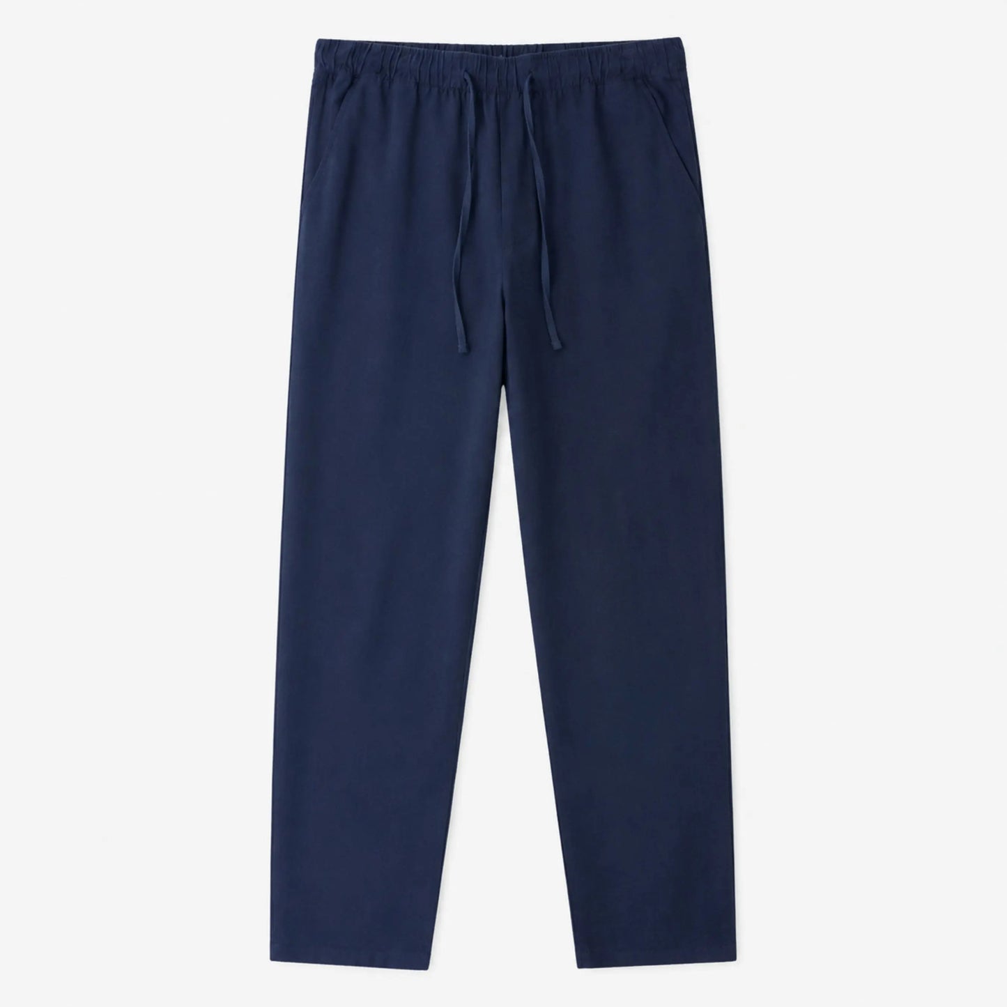 Calça de Linho Masculina Azul Marinho Soffisticata