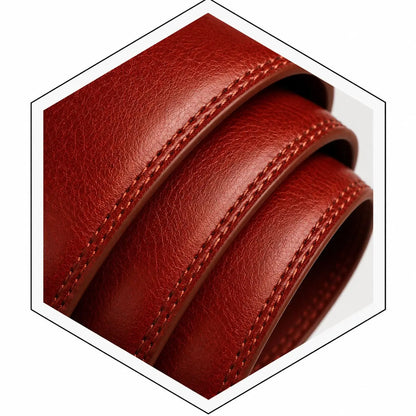 Cinto Masculino de Couro Avermelhado | Soffisticata Belluno
