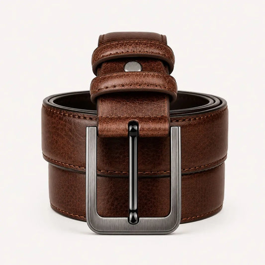 Cinto Masculino de Couro Marrom | Soffisticata Savelli