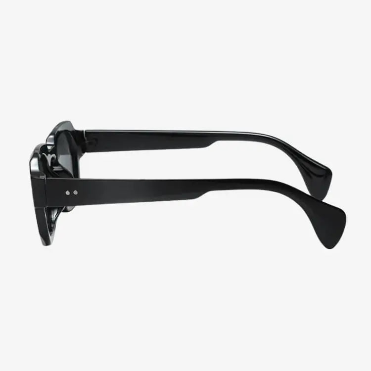Óculos de sol masculino preto Soffisticata — vista lateral