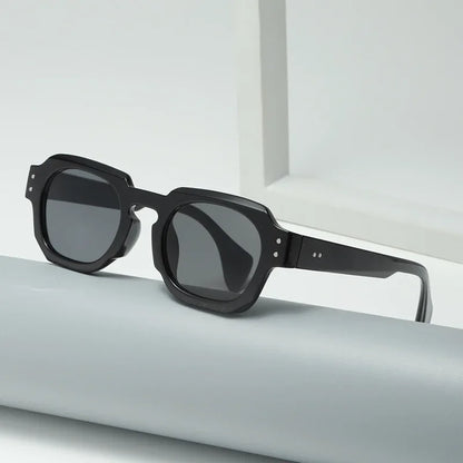 Óculos de sol masculino preto Soffisticata — vista em perspectiva