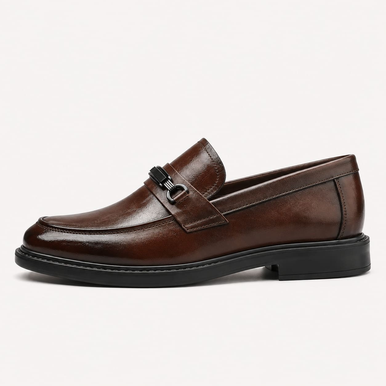 Sapato Loafer Masculino de Couro Marrom | Soffisticata HorseBit