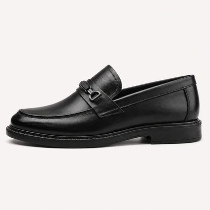 Sapato Loafer Masculino de Couro Preto | Soffisticata HorseBit